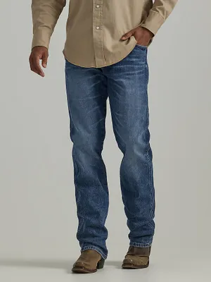 The Wrangler Retro® Premium Jean: Men's Slim Straight Lusitano