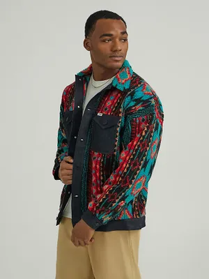 Men's Checotah Stripe Fleece Jacket