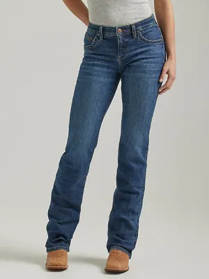 Women's Wrangler® Ultimate Riding Jean Q-Baby Mid-Rise Bootcut Amy