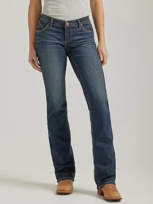 Women's Wrangler® Ultimate Riding Jean Shiloh Low-Rise Bootcut Della