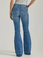 Women's Wrangler Retro® Mae Released Hem Mid Rise Trouser Jean Brianna