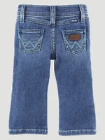 Little Girl's W Stitched Bootcut Jean Melanie