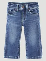 Little Girl's W Stitched Bootcut Jean Melanie