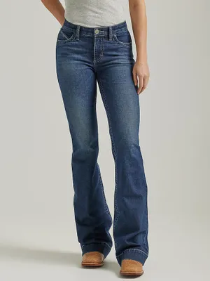 Women's Wrangler Ultimate Riding Jean Willow Mid-Rise Trouser Ellery