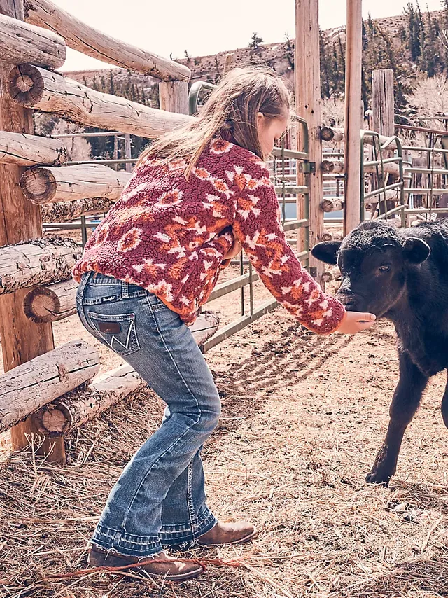 Wide Barrel Jeans in Cowgirl Heaven | Catalog | Wrangler®