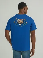 Men's Tiger T-Shirt Limoges Blue