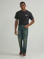 Men's Destructed Loose Fit Jean Idioteque