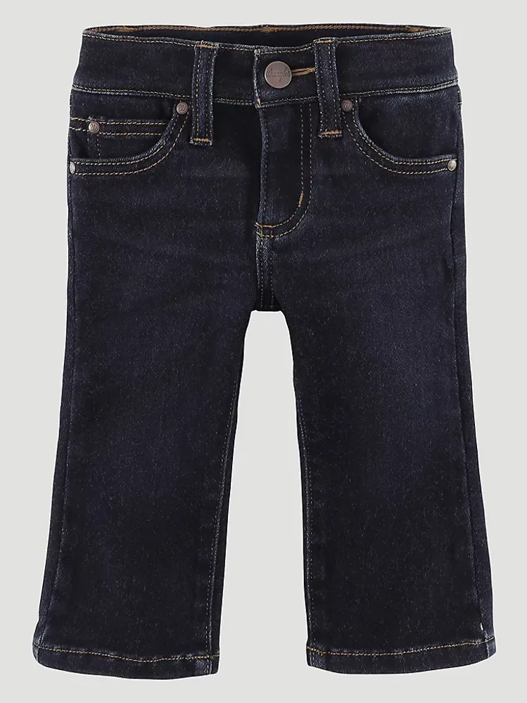 Little Boy's Stitched Pocket Bootcut Jean Grassway