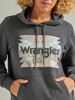 Women's Wrangler Desert Imprint Hoodie Jet