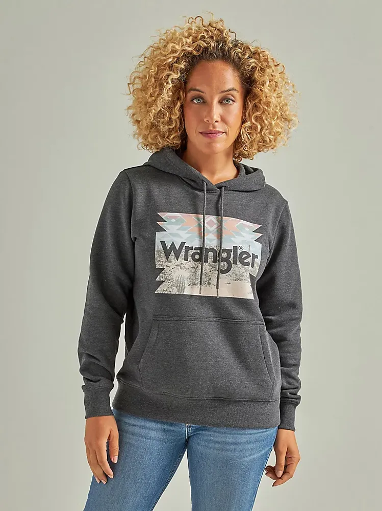 Women's Wrangler Desert Imprint Hoodie Jet