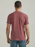 Men's 1947 Wrangler® Horses T-Shirt Burgundy Heather