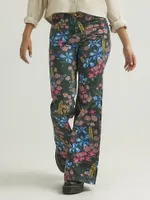 Women's Floral Print Wanderer Jean Collage Florals