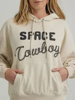 Women's Space Cowboy Hoodie Cream