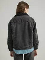 Women's Girlfriend Sherpa Jacket Nashville Black