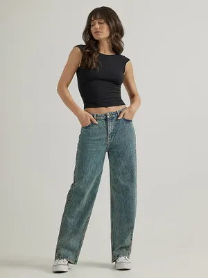 Women's Mid Rise Loose Jean Yucca Valley