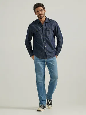 Men's Regular Fit Flex Jean Light Wash