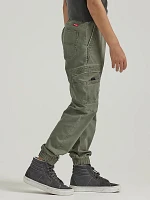 Boy's Wrangler® Free To Stretch Gamer Cargo Pant (8-16) Olive