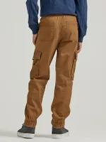 Boy's Loose Fit Cargo Jogger (-) Dachshund Brown