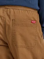 Boy's Loose Fit Cargo Jogger (-) Dachshund Brown