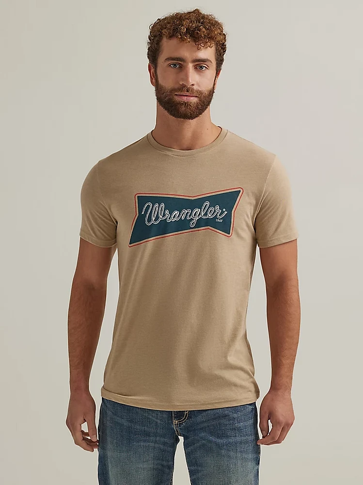 Men's Wrangler Heritage Logo Graphic T-Shirt Trenchcoat