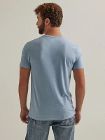 Men's Wrangler® Rope Logo T-Shirt Ashley Blue