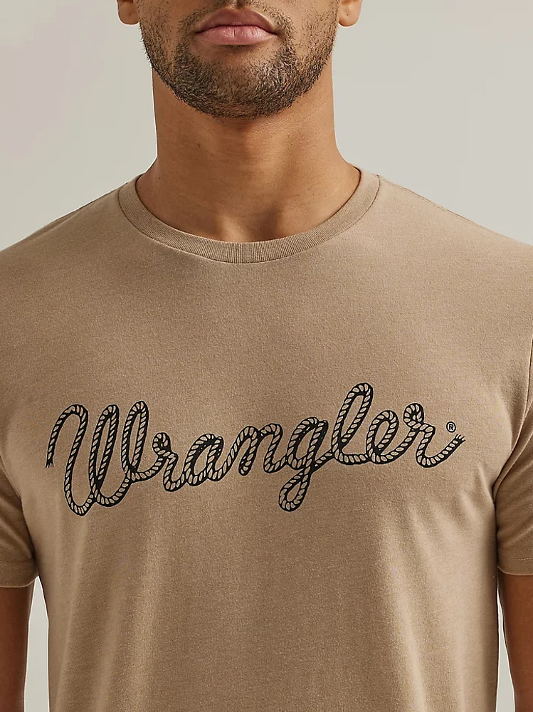 Men's Wrangler® Rope Logo T-Shirt Trenchcoat