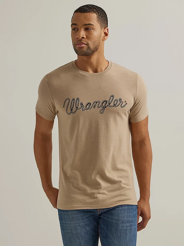 Men's Wrangler® Rope Logo T-Shirt Trenchcoat