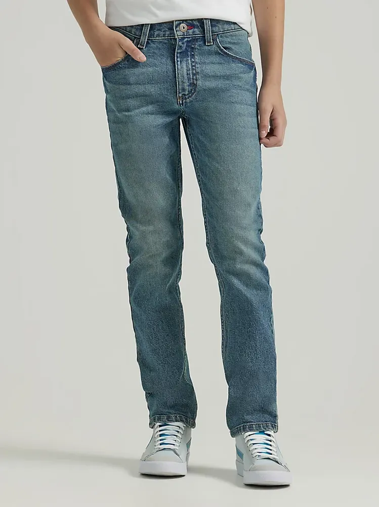 Wrangler Boy's Indigood Slim Fit Jean (-) Frontier