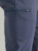 Men's Wrangler® Flex Waist Outdoor Cargo Pant Blue Nights