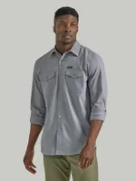 Men's Utility Outdoor Shirt Iron Gate