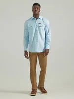 Men's Utility Outdoor Shirt Crystal Blue