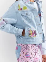 Wrangler x Barbie™ Western Utility Jacket Ken Blue