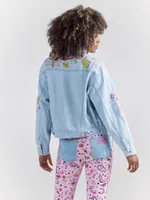 Wrangler x Barbie™ Western Utility Jacket Ken Blue