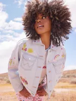 Wrangler x Barbie™ Western Utility Jacket Ken Blue