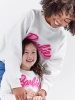 Wrangler x Barbie™ Girl's Logo Sweatshirt Snow White