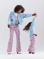 Wrangler x Barbie™ Retro High Rise Trouser Jean Pinnacle Pink