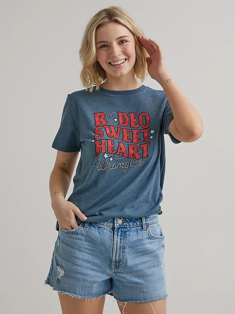 Women's Rodeo Sweetheart Tee Midnight Navy