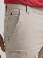 Wrangler ATG™ Men's Side Pocket Utility Short Taupe