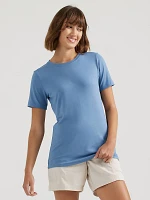 Wrangler ATG™ Women's Performance Crew Neck Tee Coronet Blue