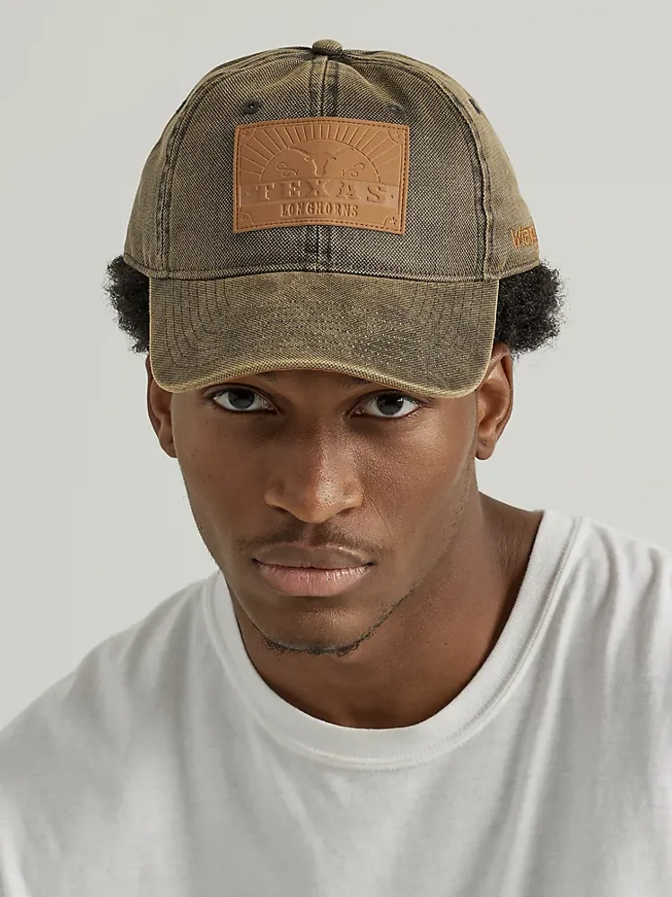 Wrangler Collegiate Oil Slick Baseball Cap in University of Texas