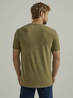 Men's Stay True Graphic T-Shirt Burnt Olive