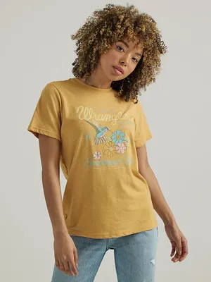 Women's Southwest Mix Tee Pale Gold