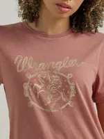 Women's Wrangler® Cowgirl Tee Withered Rose