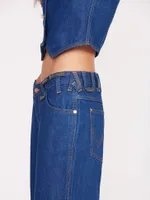 Wrangler + STAUD The Loose Jean Dark Rinse