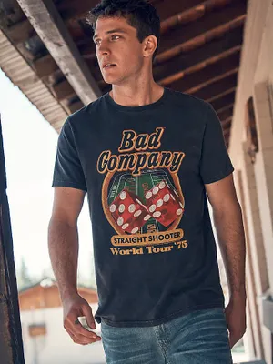 Bad Company Graphic T-Shirt Jet Black