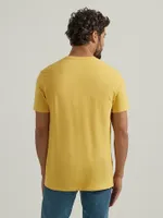 John Denver Graphic T-Shirt Ochre Yellow