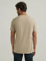 Fender Logo Graphic T-Shirt Trenchcoat Brown