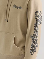 Men's Wrangler® Rope Logo Hoodie Trench Coat Heather