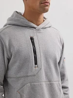 Wrangler® FR Flame Resistant Knit Hoodie Grey Heather