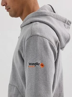 Wrangler® FR Flame Resistant Knit Hoodie Grey Heather